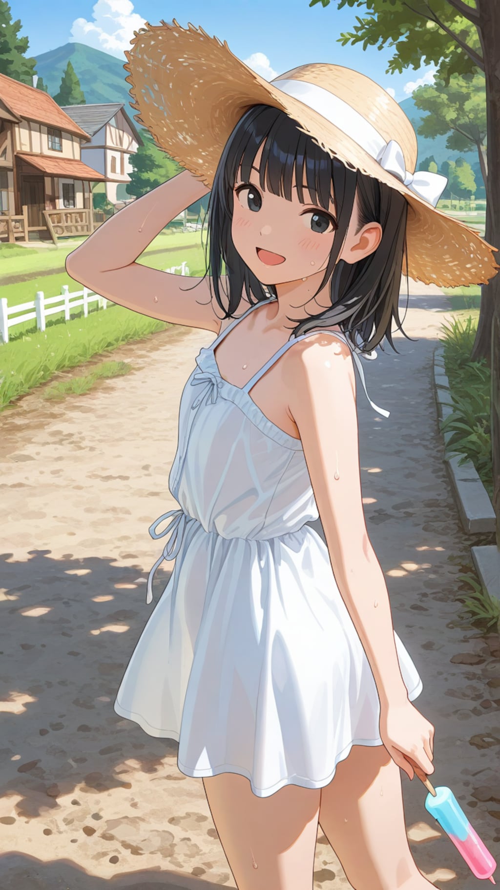 ワンピース少女のカオルちゃん