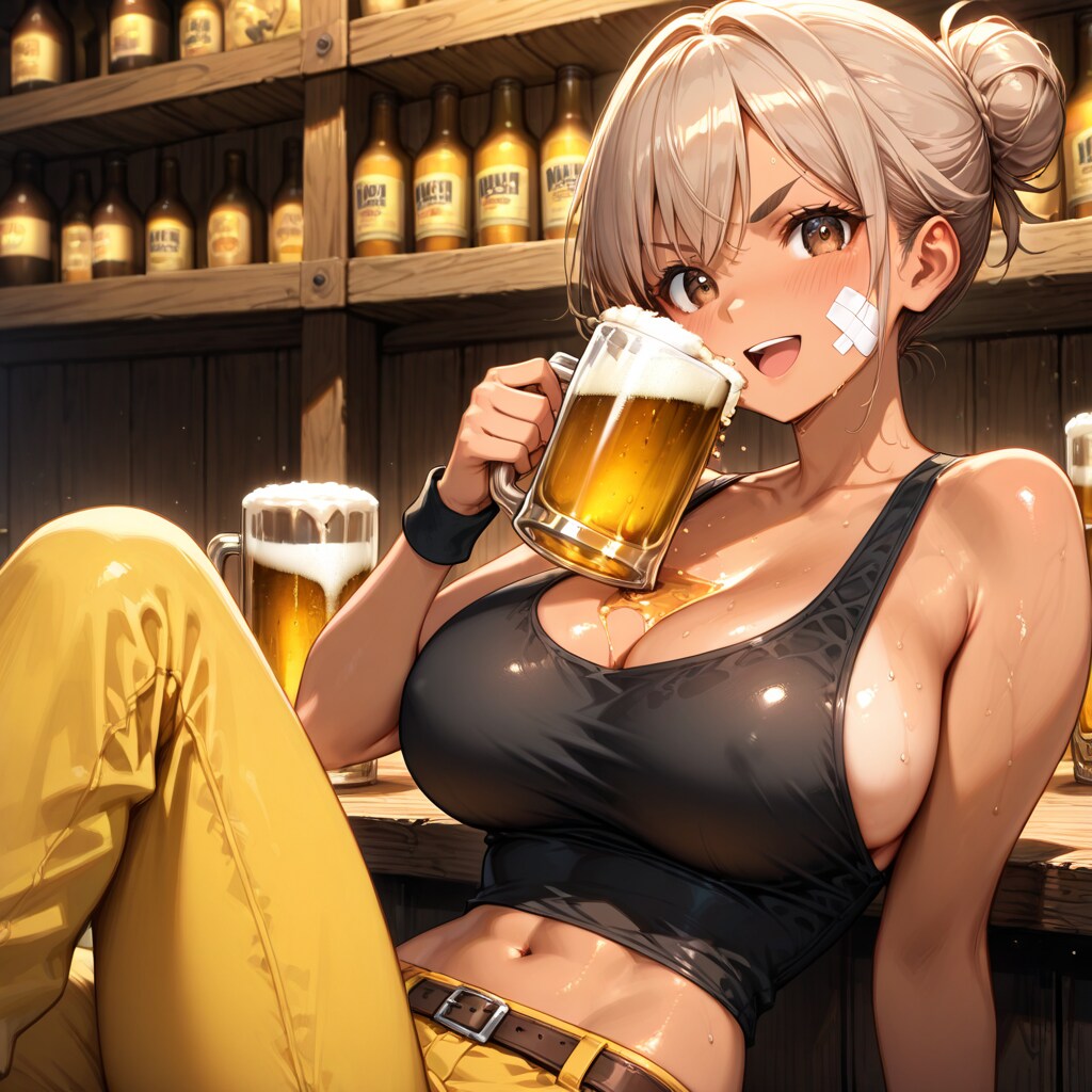 おっと、零しちまった。次にいくよ！