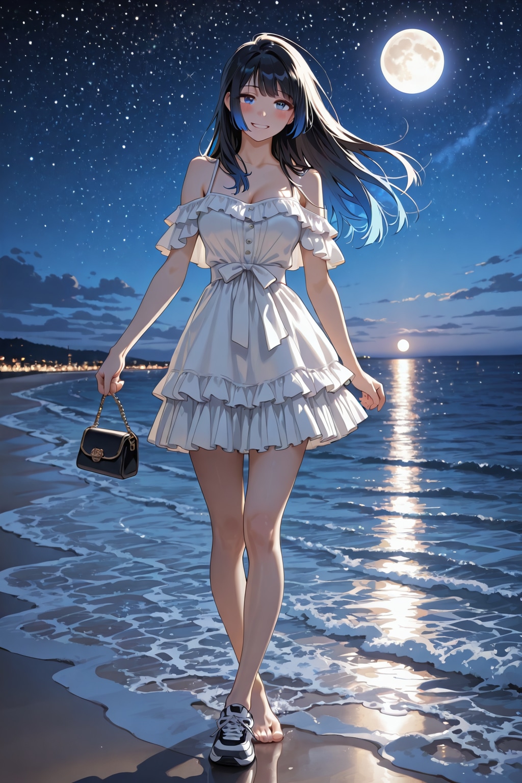 水が冷たくて気持ちいいですわ(*'▽'*) | の人気AIイラスト・グラビア