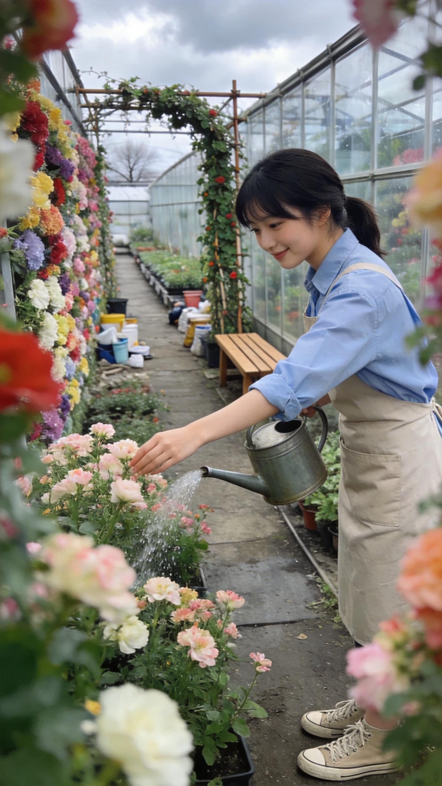 Where Flowers Learn to Bloom