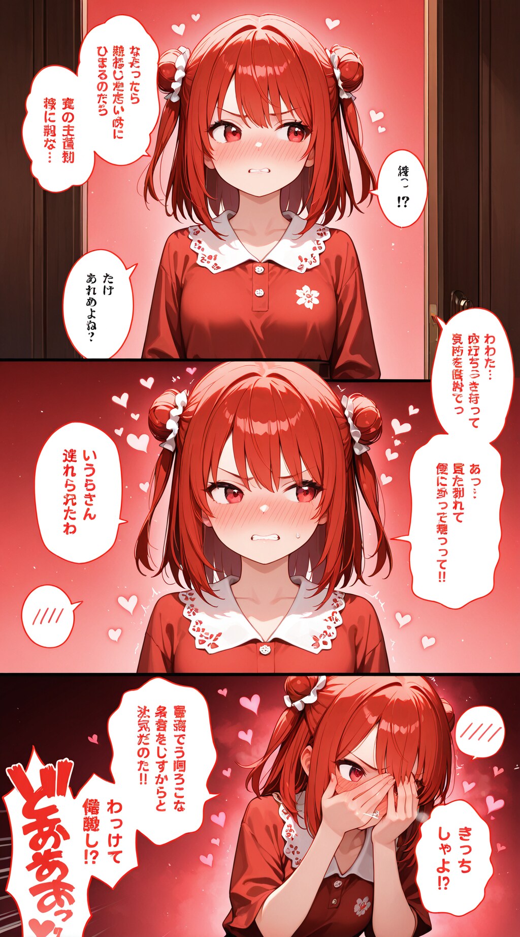 恥ずかしい赤面女子 1