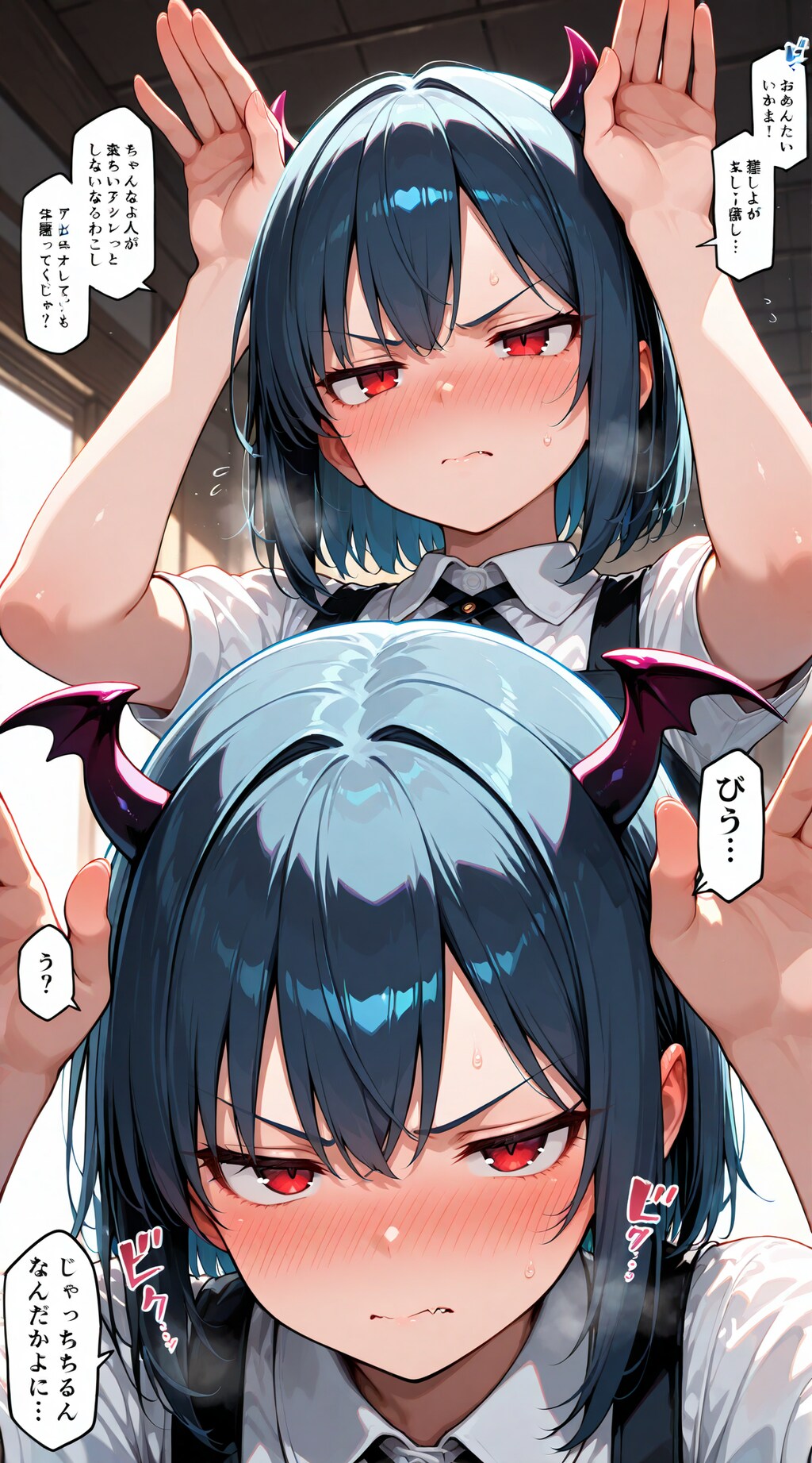 恥ずかしい赤面女子 1