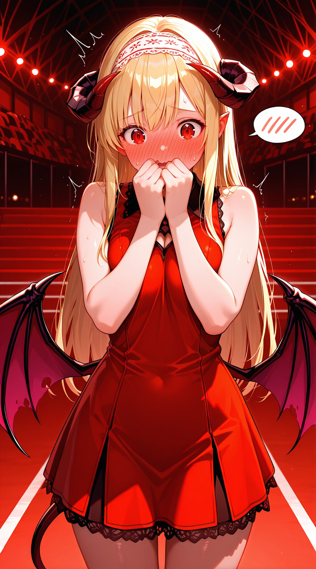 恥ずかしい赤面女子 1