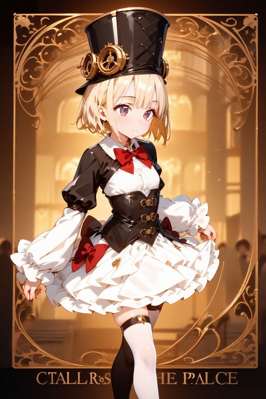 Steam punk Fashion model 3