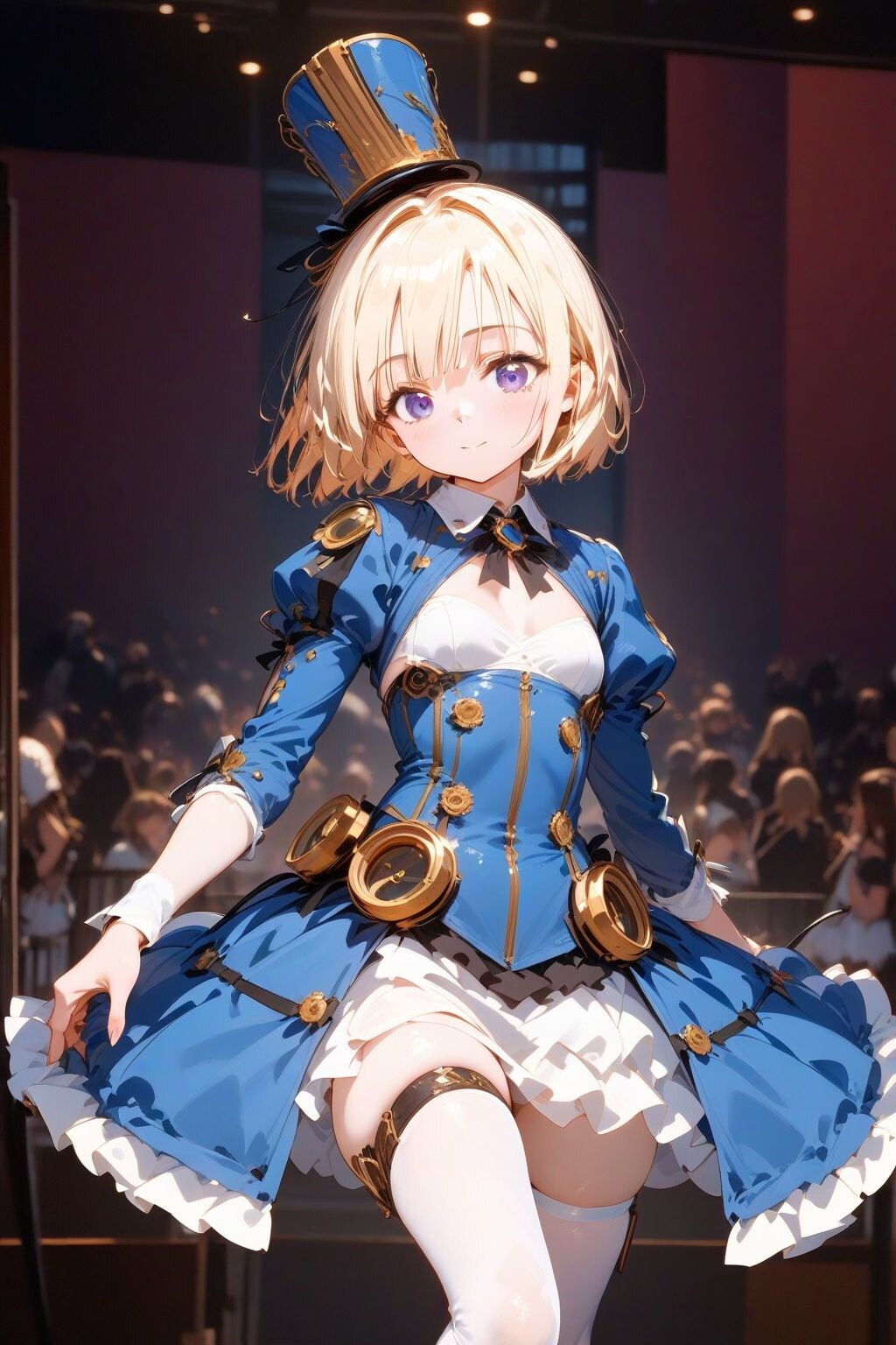 Steam punk Fashion model 3