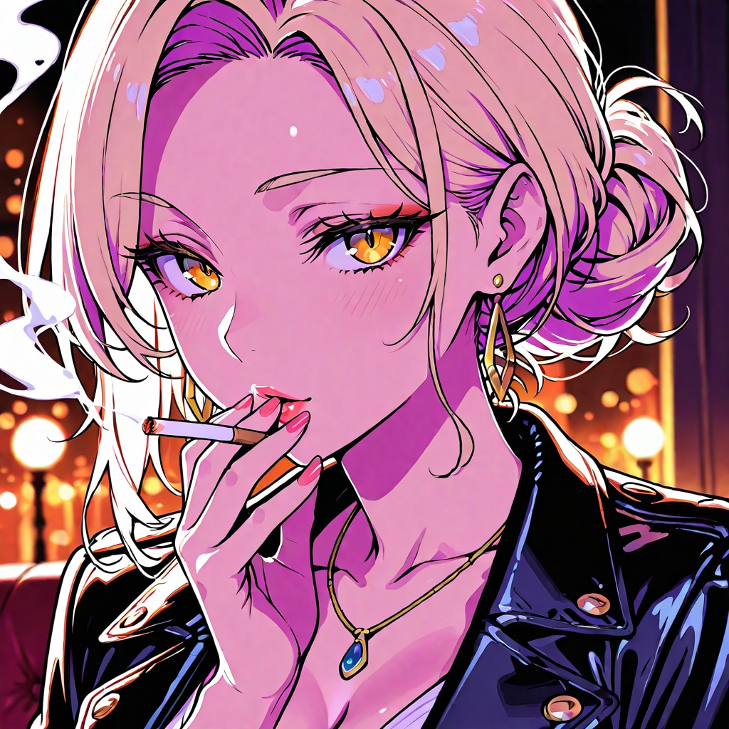 ヤニを吸う女 | の人気AIイラスト・グラビア