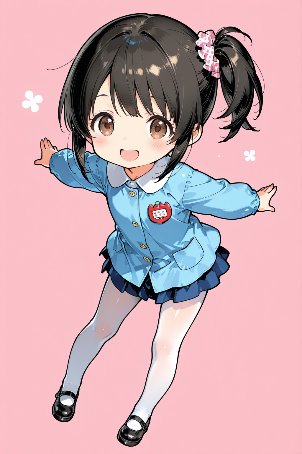 うちの子2人の園服