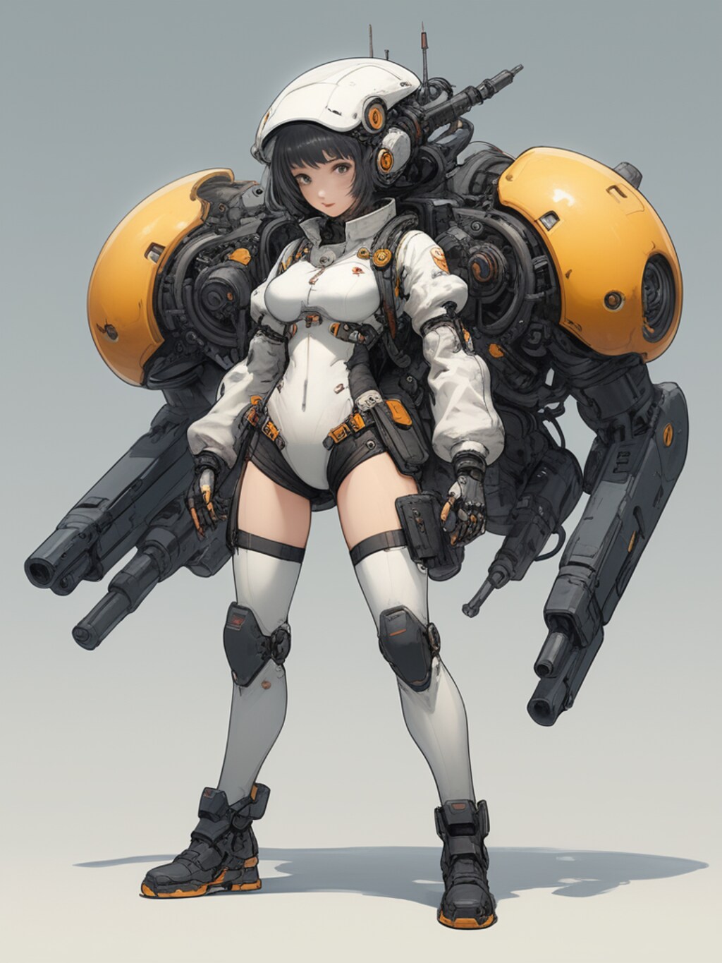 cosmic android girl & power loader