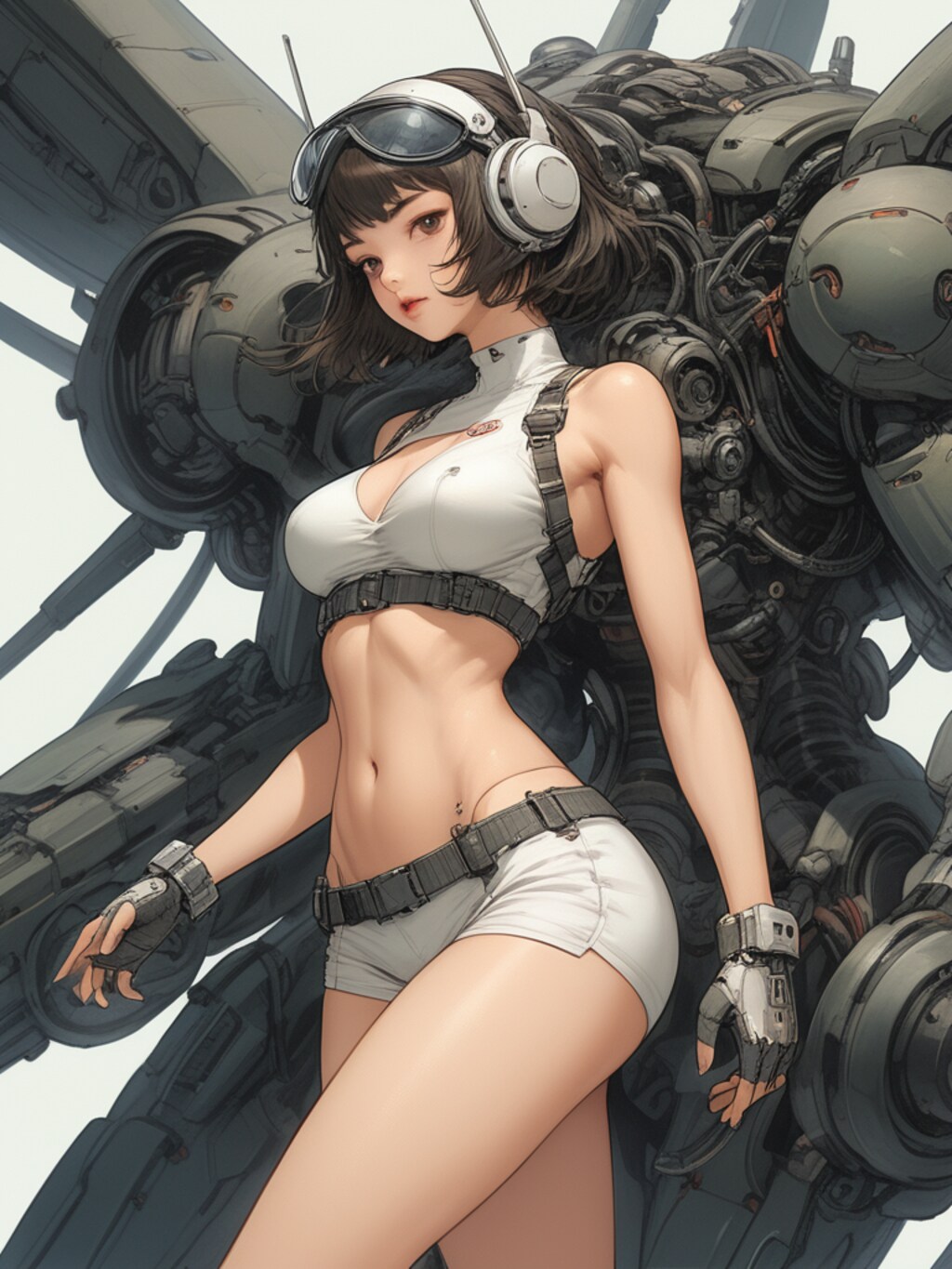 cosmic android girl & power loader