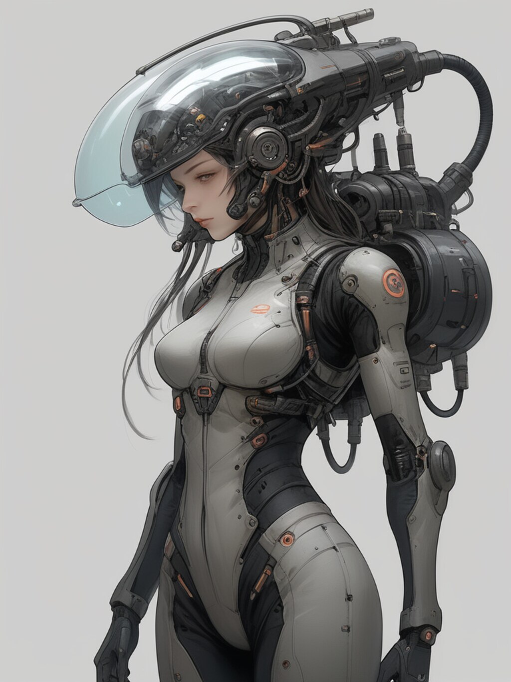 cosmic android girl & power loader