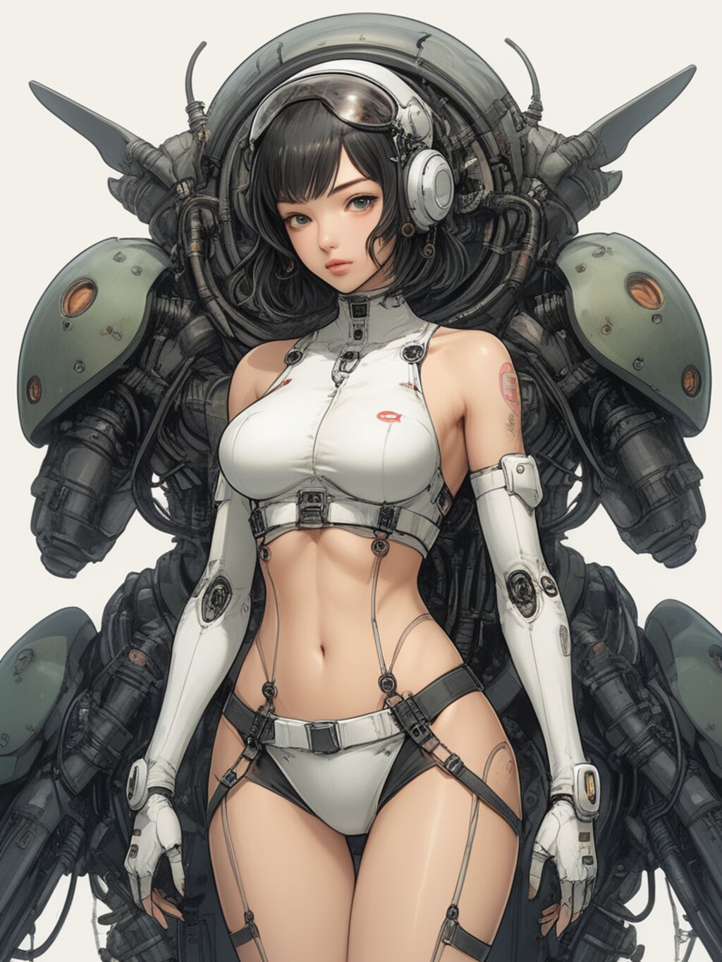 cosmic android girl & power loader