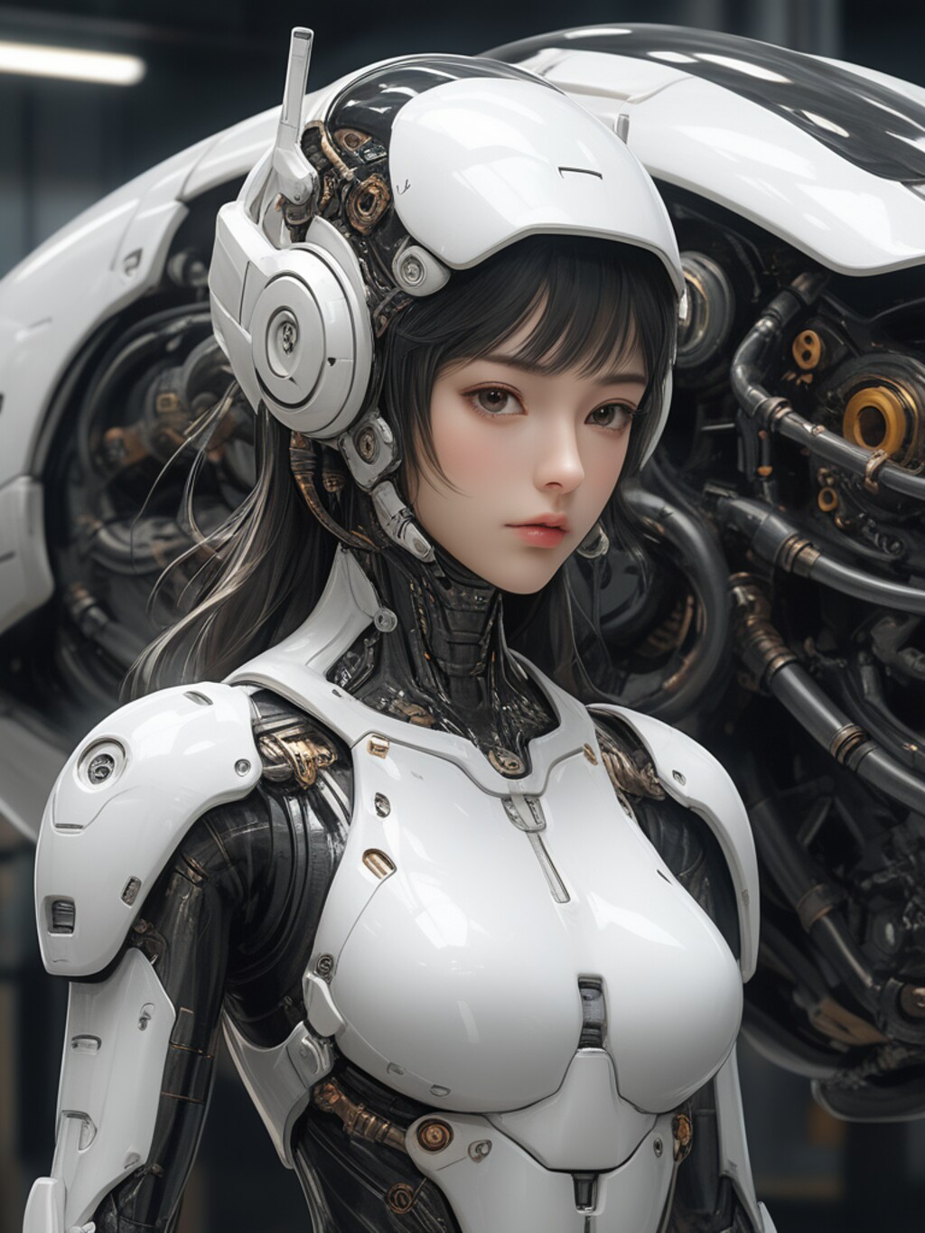cosmic android girl & power loader