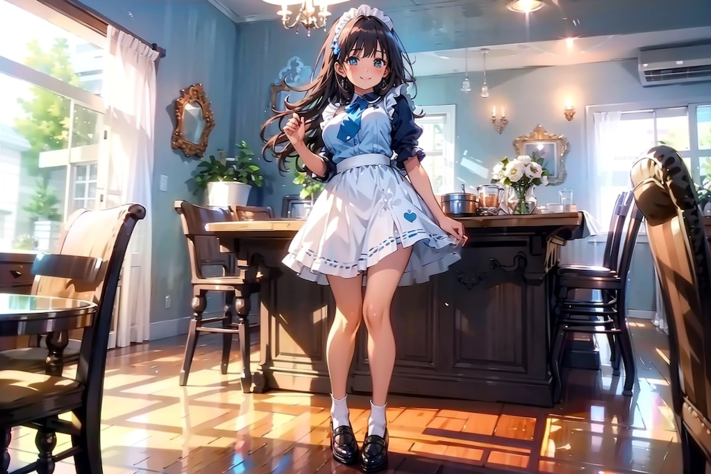 ワインとメイドさん