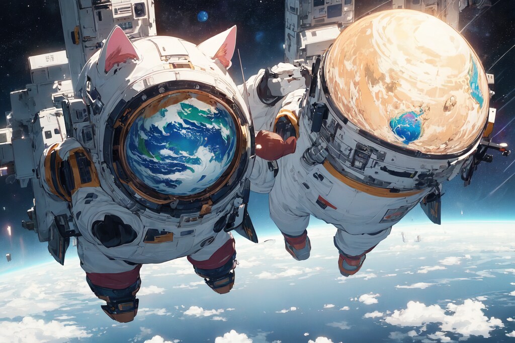 お盆休みは宇宙へ