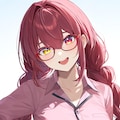 【JK】三つ編みメガネ女子 2枚目