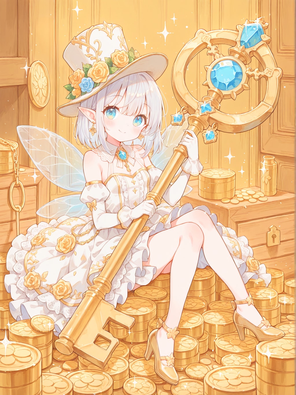 宝物庫の守護妖精