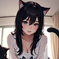 四つん這いの猫娘② 6枚目
