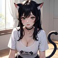 四つん這いの猫娘② 7枚目