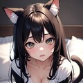 四つん這いの猫娘② 5枚目