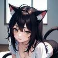 四つん這いの猫娘② 8枚目