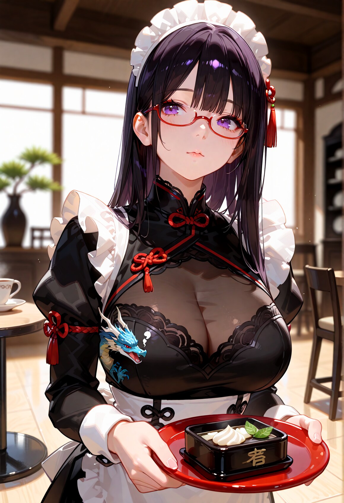 中華メイドカフェ。
