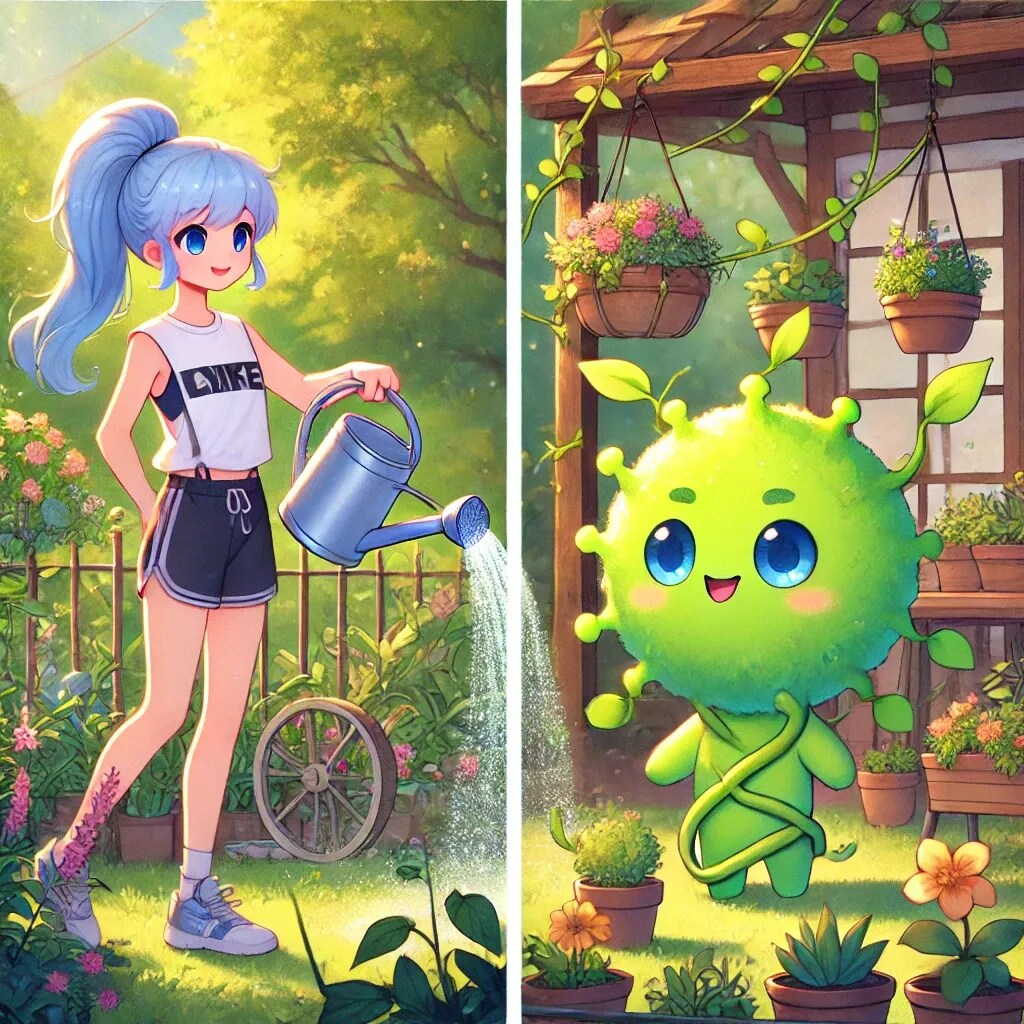 ベジグリーン（緑色植物細胞）