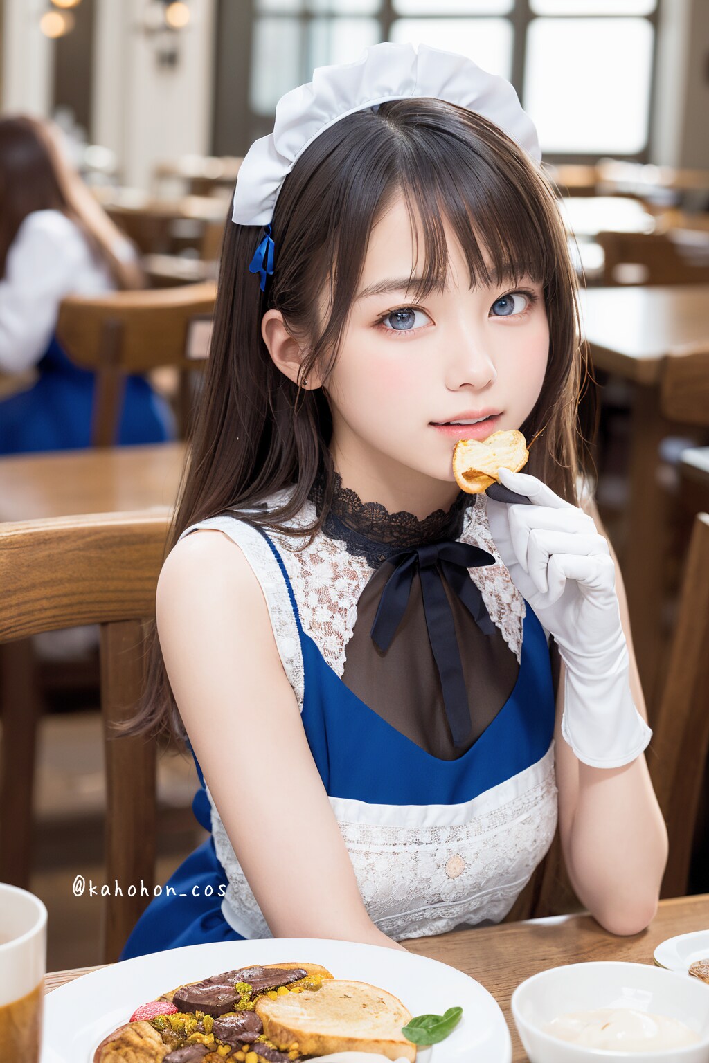 メイドさんの朝食