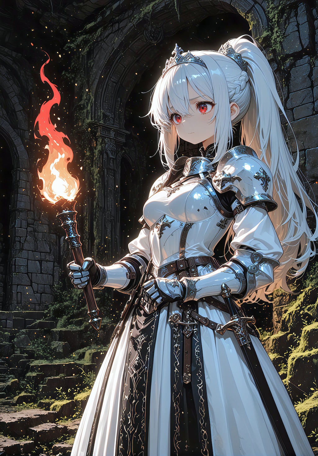 道なきダンジョンの姫騎士