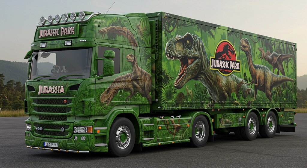 ジュラシックパークスカニアトラック