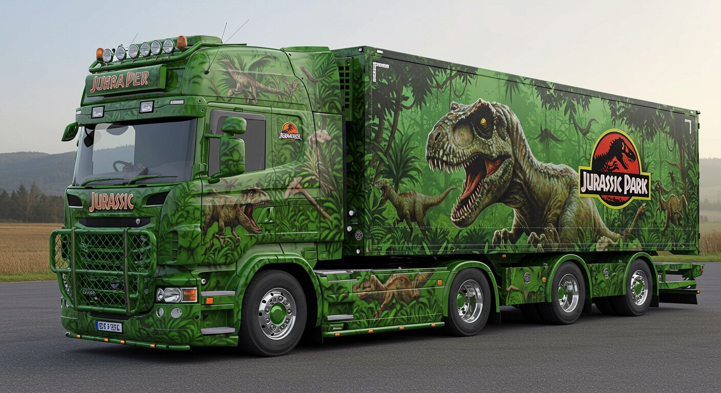 ジュラシックパークスカニアトラック | の人気AIイラスト・グラビア