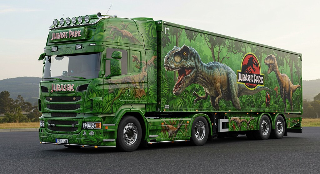 ジュラシックパークスカニアトラック