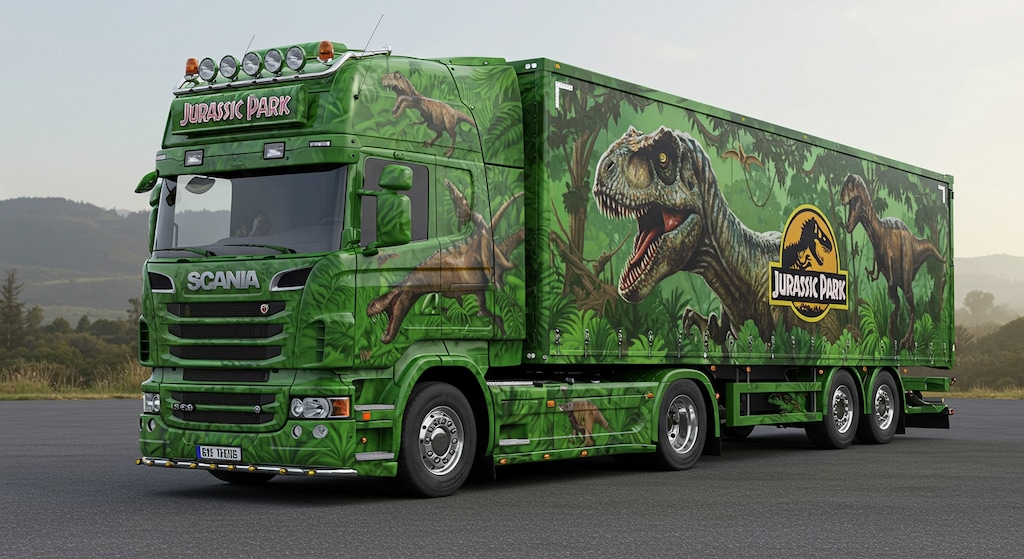 ジュラシックパークスカニアトラック