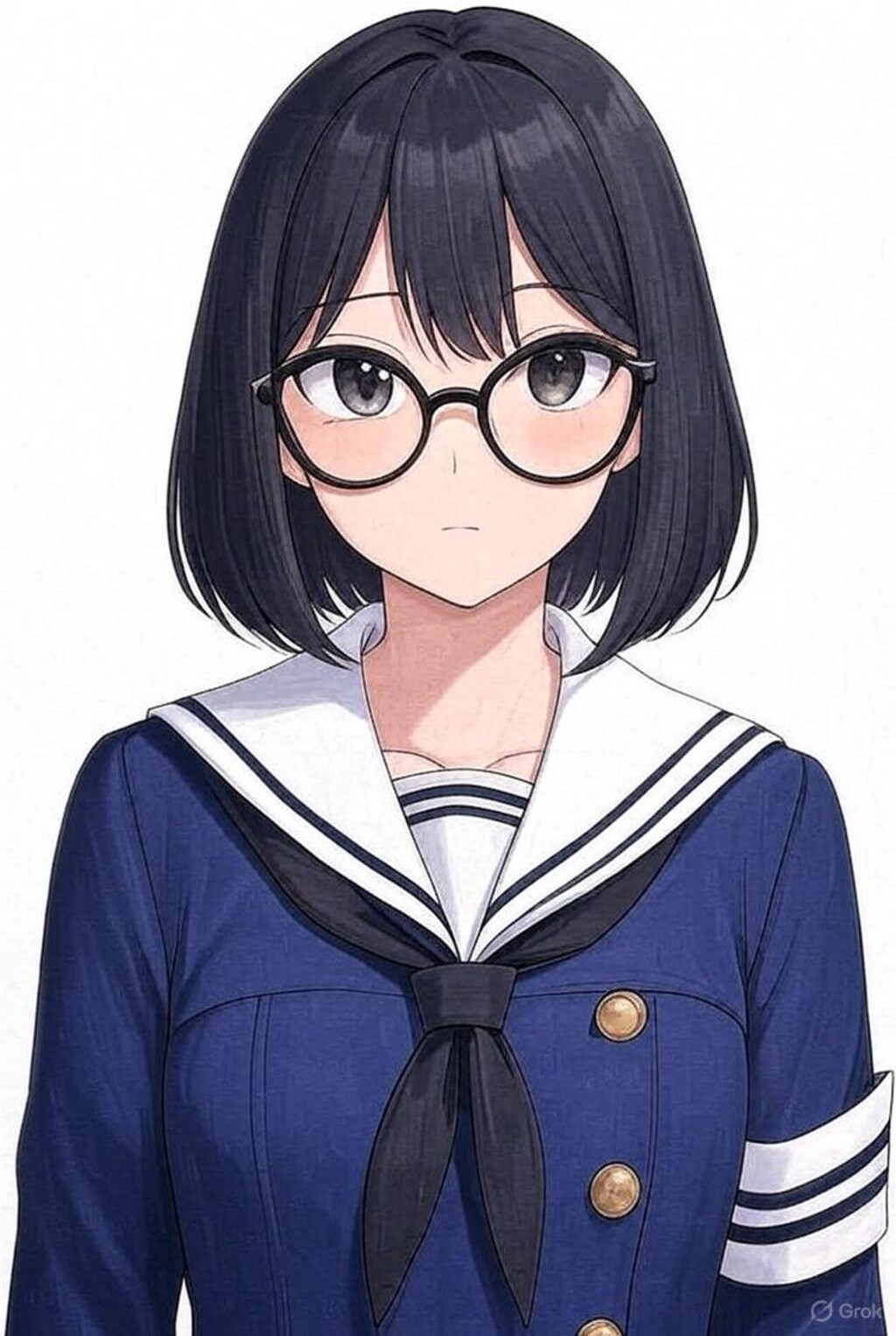 癖メガネっ娘少女