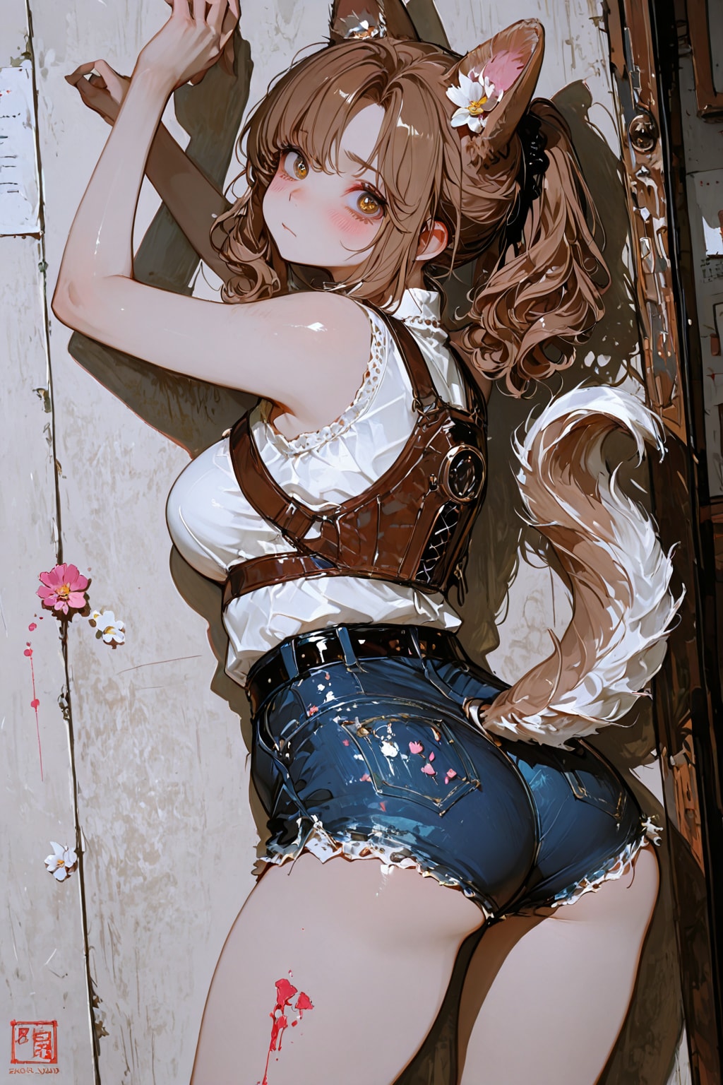 追い詰められた | の人気AIイラスト・グラビア