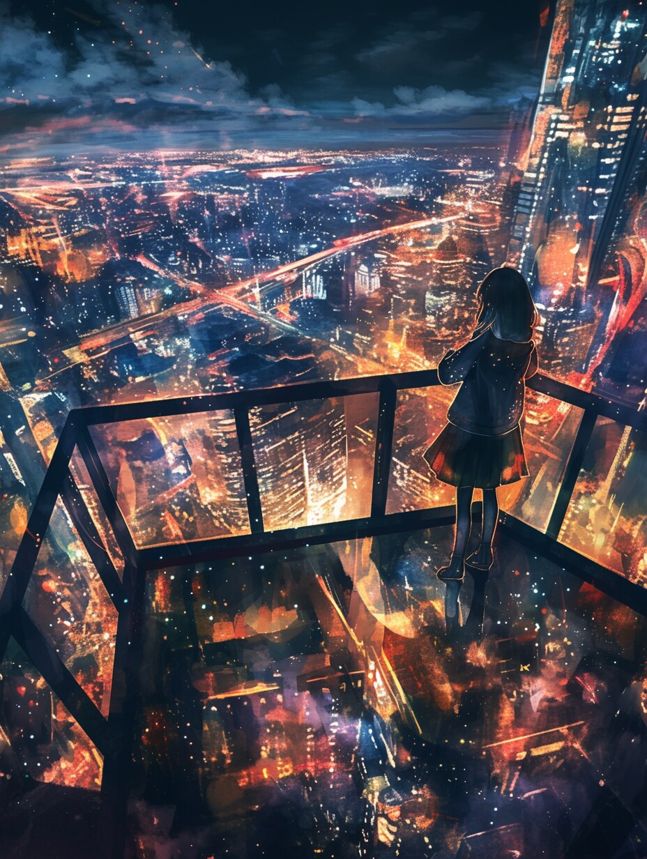 夜景 | の人気AIイラスト・グラビア