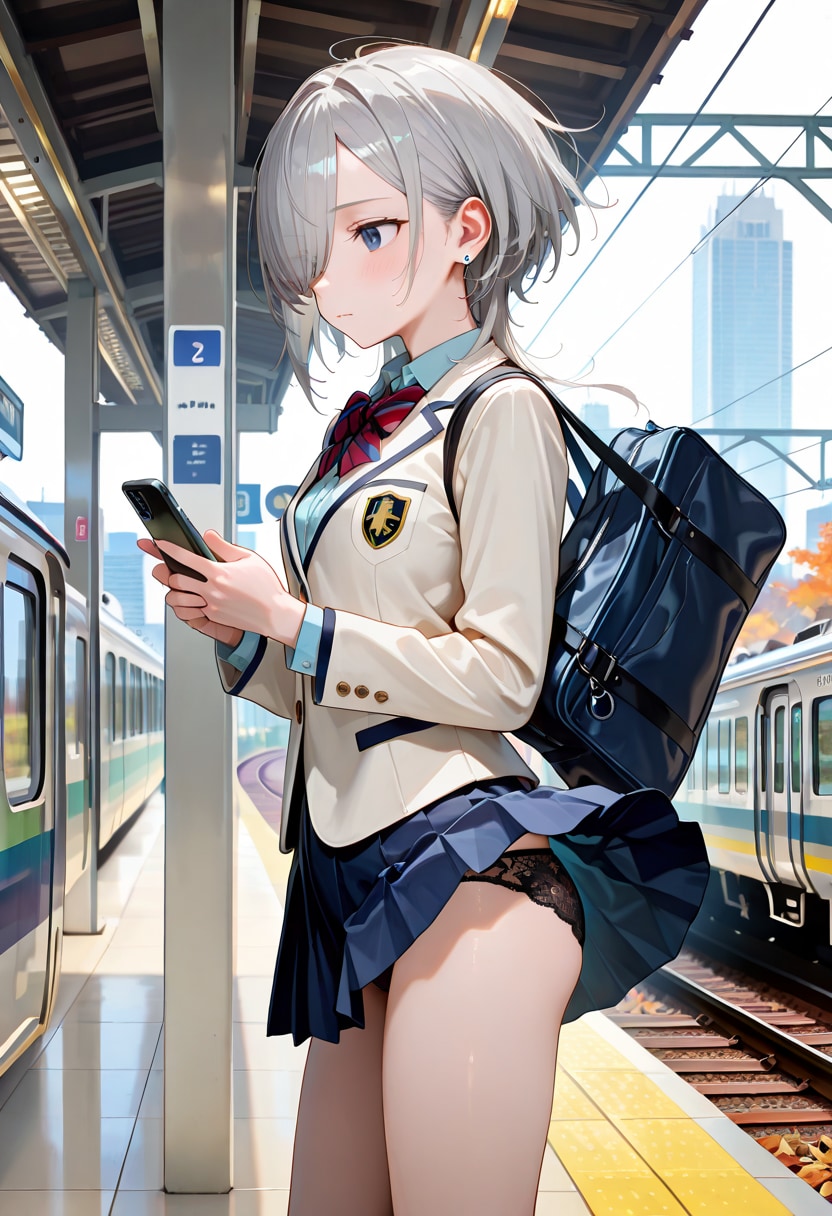 由璃亜 school uniform R15 (2)