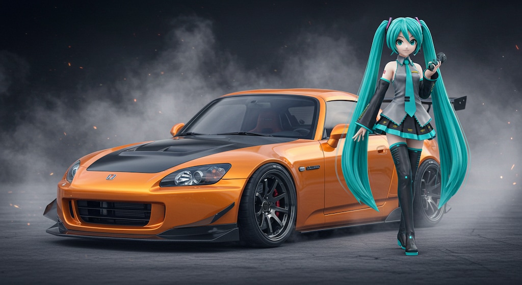 初音ミクとS2000