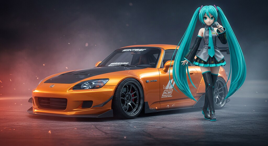 初音ミクとS2000