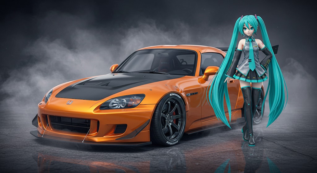 初音ミクとS2000