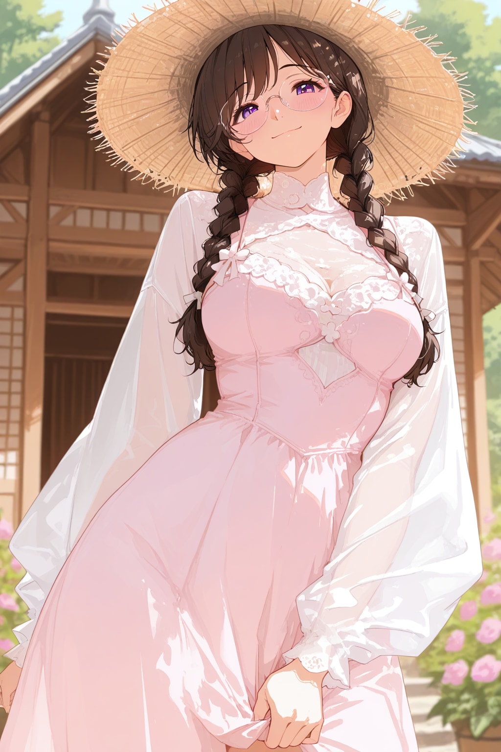 バカンス三つ編みさん(旧委員長ちゃん)
