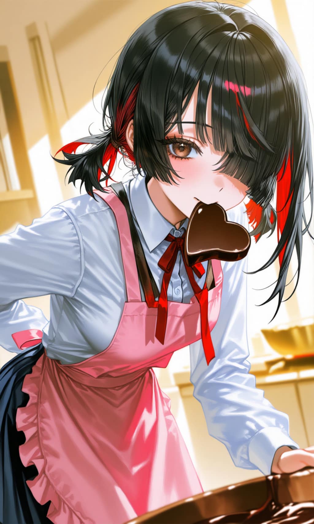 チョコ食べる？