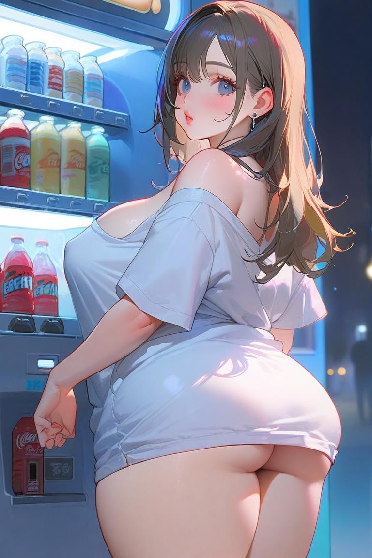 都市伝説  〜自販機には痴女が現れる〜