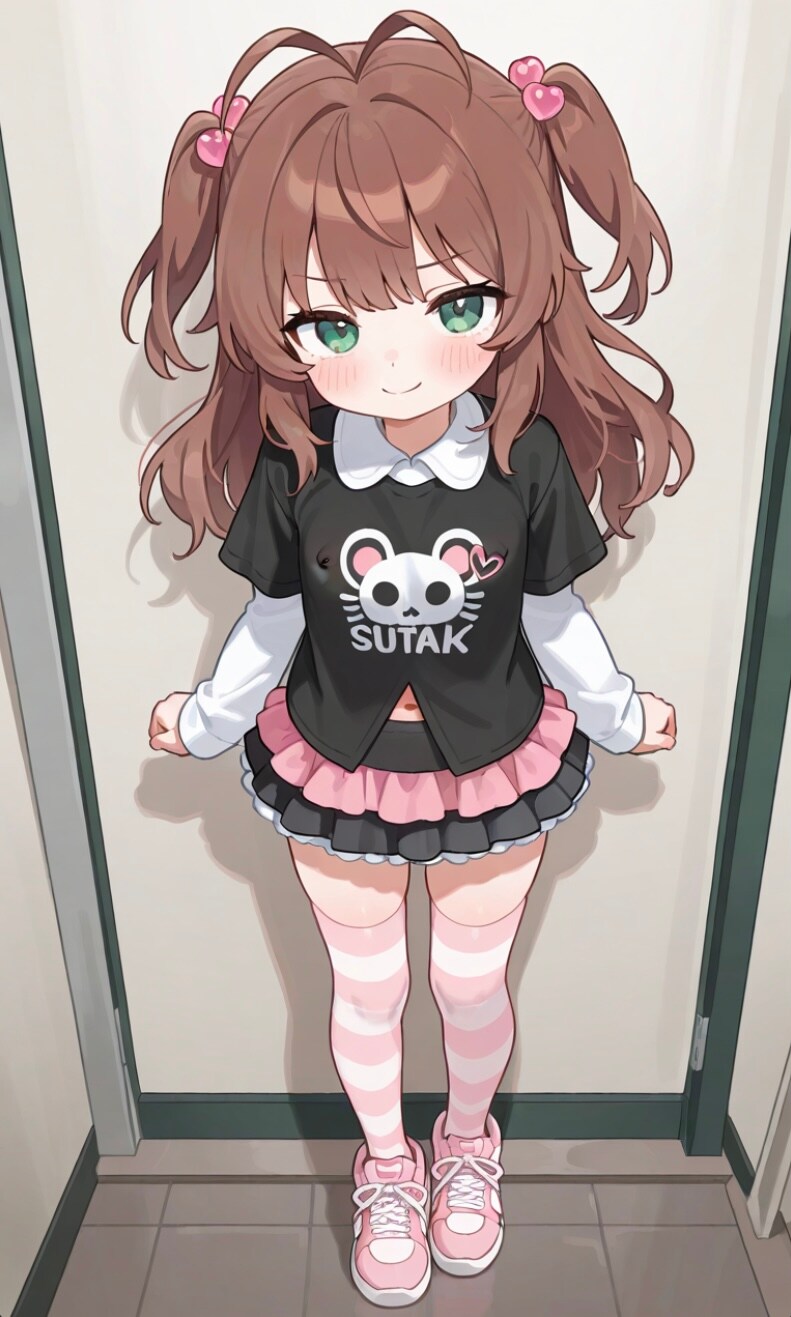 ピンクのスカート2☆