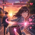 スワイプされガール 2枚目