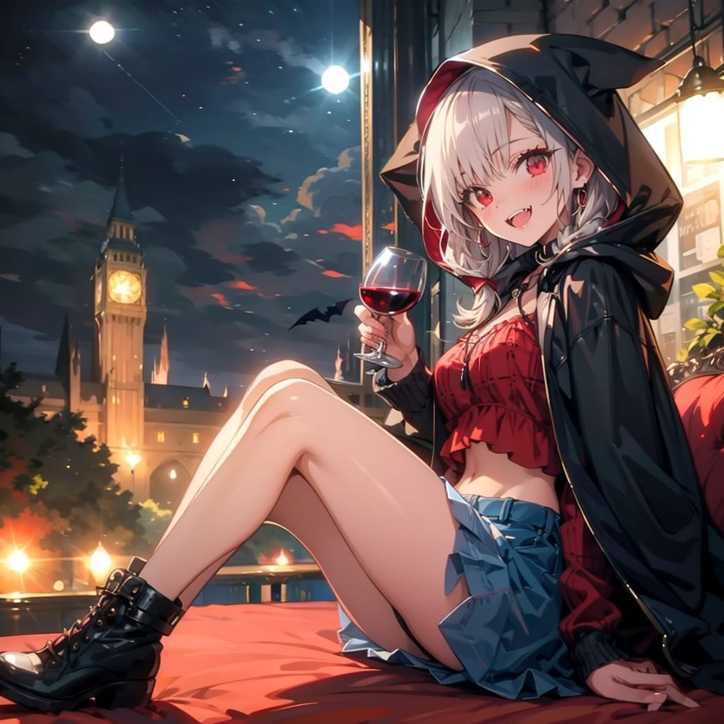 ヴァンパイアと乾杯