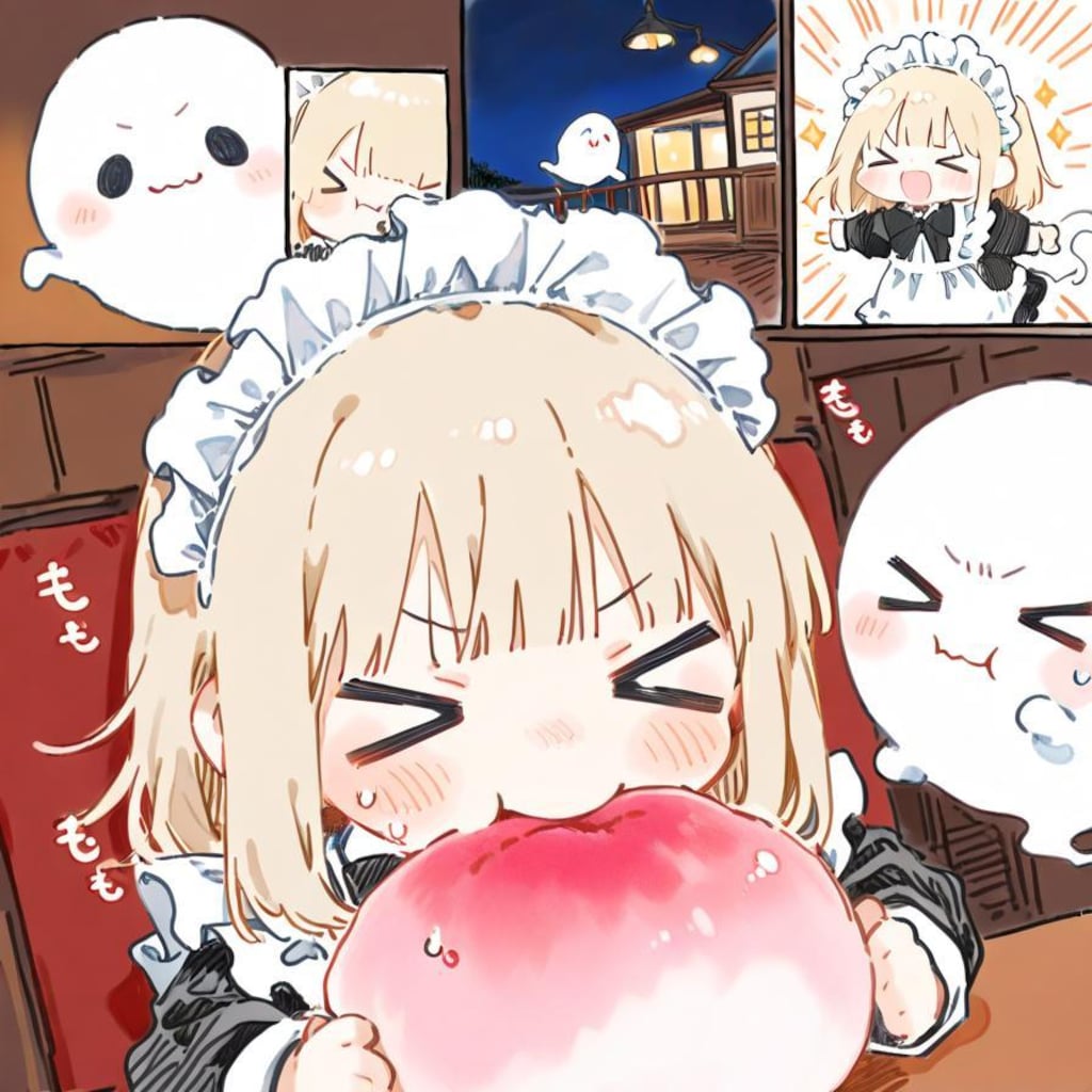 もももも…とおジャンボ桃を食す🍑