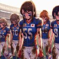 🏈泥まみれの女子アメフト 144 10枚目