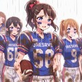 🏈泥まみれの女子アメフト 144 9枚目
