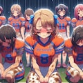 🏈泥まみれの女子アメフト 144 2枚目
