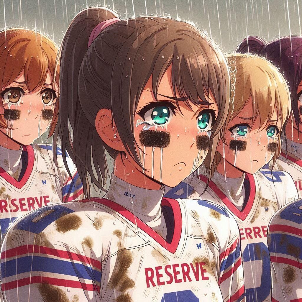 🏈泥まみれの女子アメフト 144